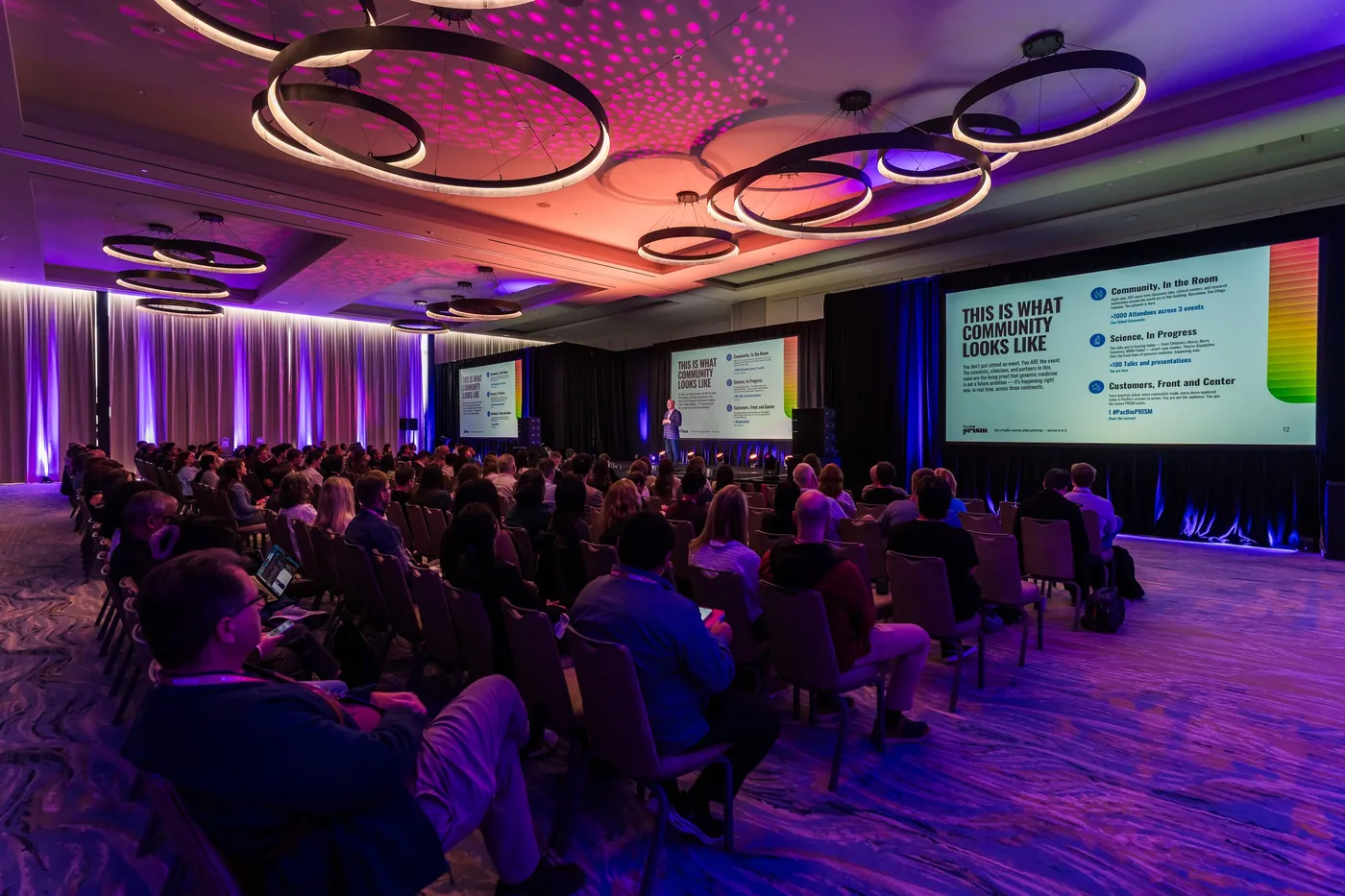 Corporate meetings and events setting