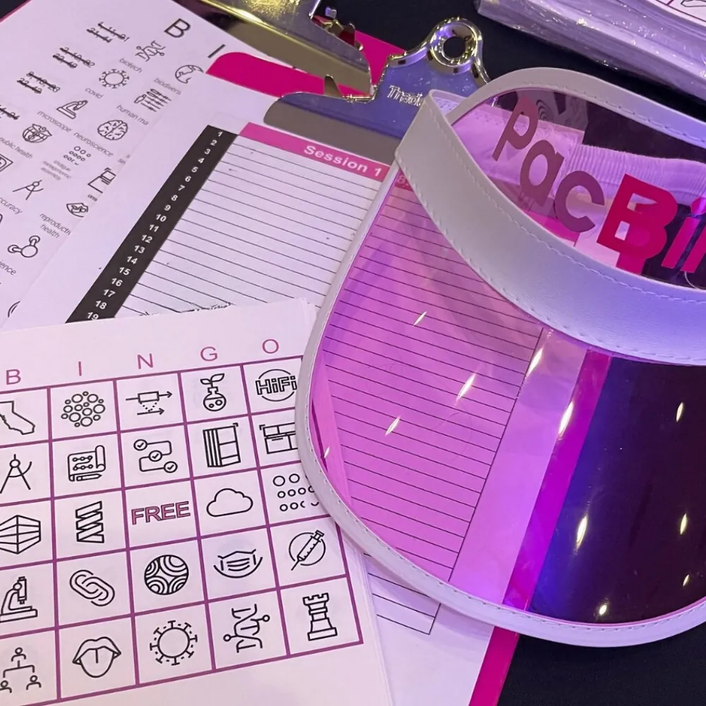 Personalized bingo cards for corporate team building